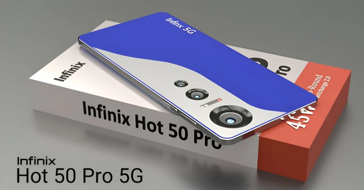 Infinix Hot 50 Pro 5G Affordable 5G Smartphone with 12GB RAM, 256GB Storage & 5000mAh Battery